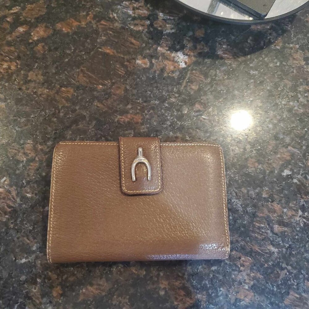 Gucci Vintage Horsebit Bi-Fold Kisslock Wallet